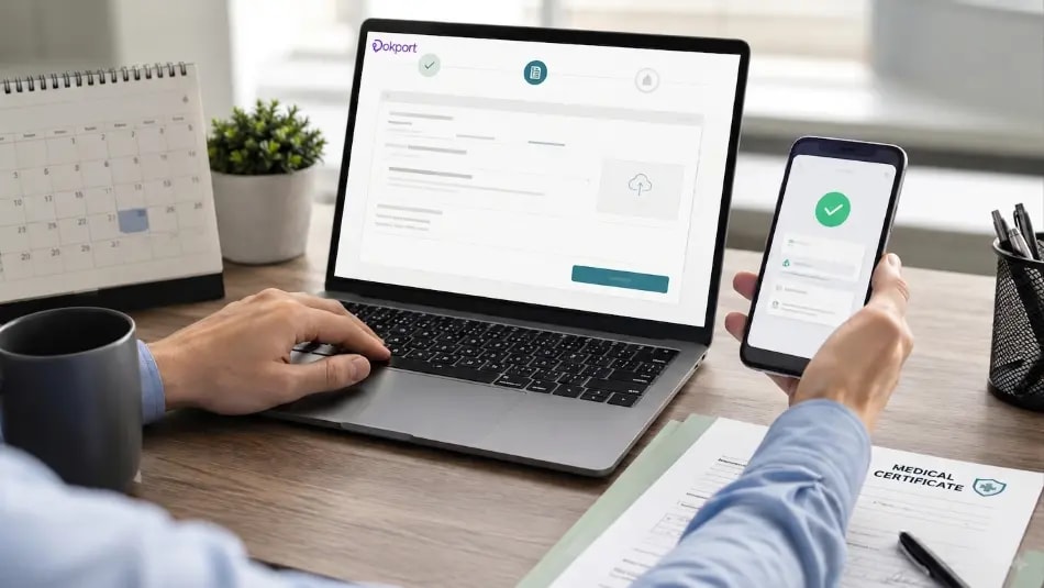 Så får du ett sjukintyg online