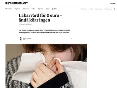 Läkarvård för 0 euro – ändå köar ingen