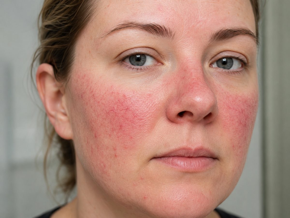 Rosacée : qu’est-ce que c’est, pourquoi touche-t-elle le visage et comment peut-elle être traitée ?